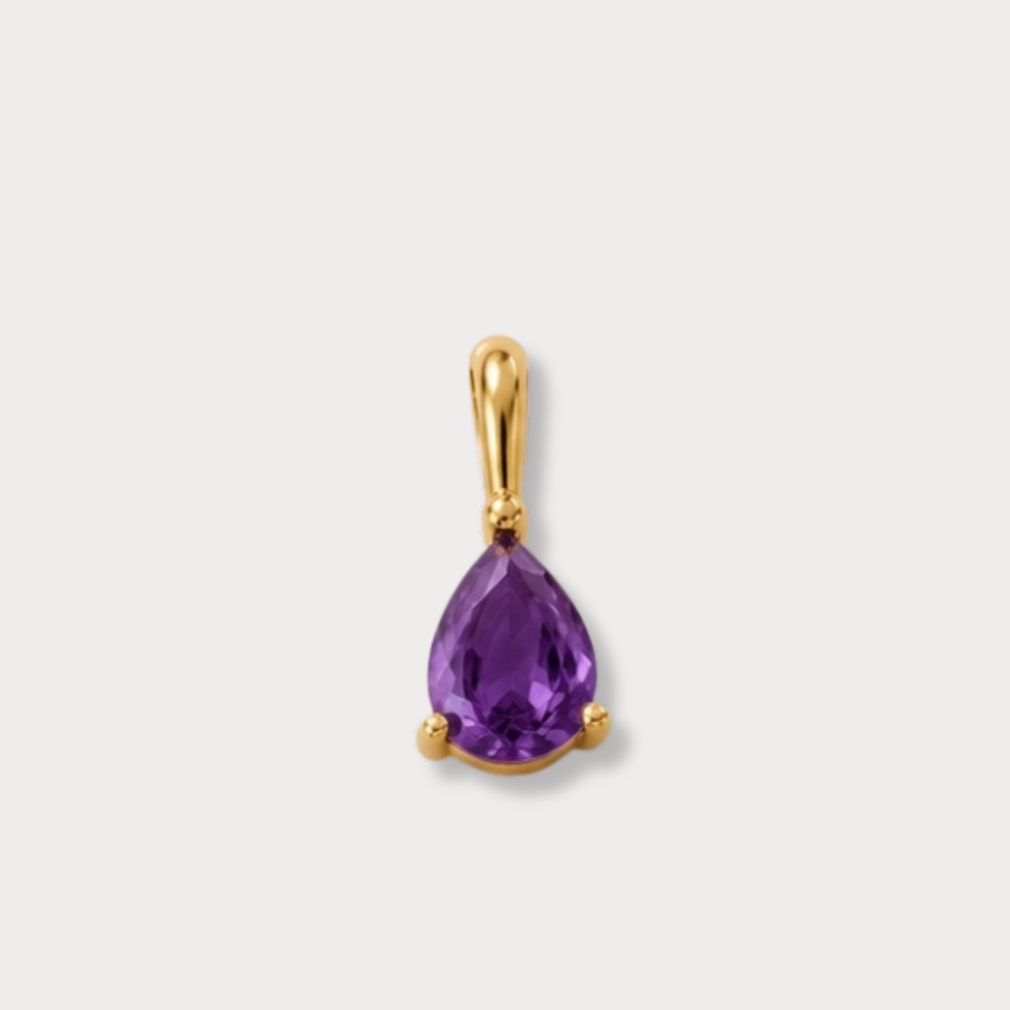 The Teardrop Zirconia Charm