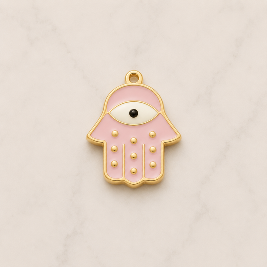 The Charm Bar – Hochwertiger, personalisierbarer Schmuck aus 18K PVD vergoldetem 316L Edelstahl. Wasserfeste Halsketten, Charms und Armbänder für einzigartige Kombinationen – jeder Charm erzählt deine Geschichte. Protection Charms. Nazar Charm. Evil Eye Charms. 